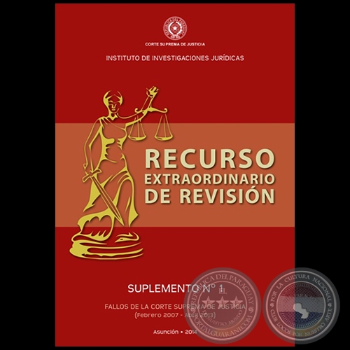 RECURSO EXTRAORDINARIO DE REVISIÓN - Suplemento Nº1 - Año 2014